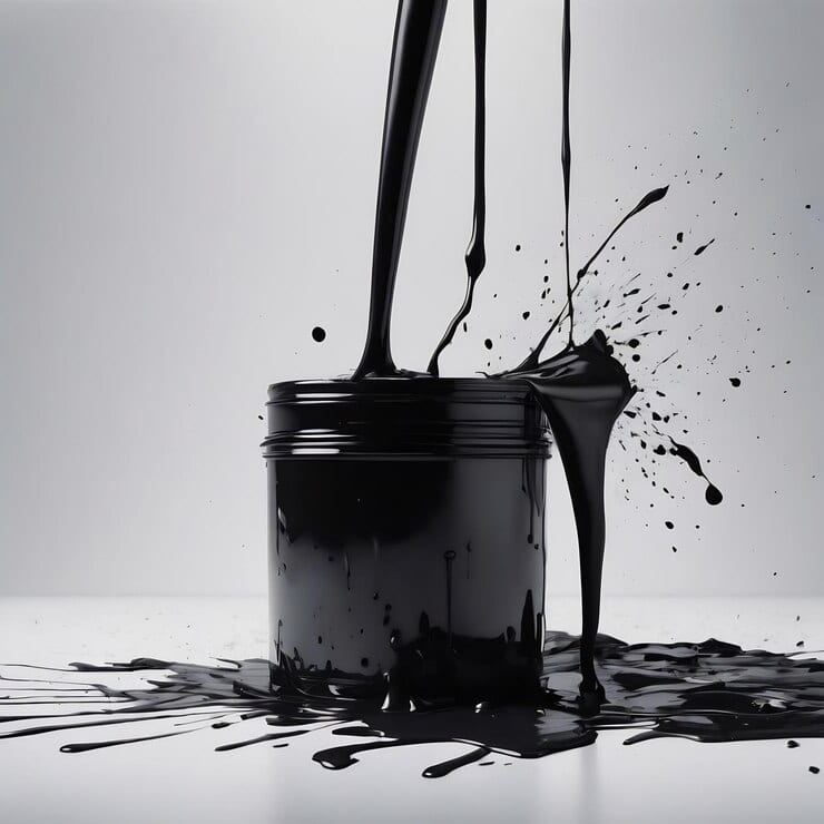 خرید و قیمت رنگ روغنی مشکی مات + فروش عمده